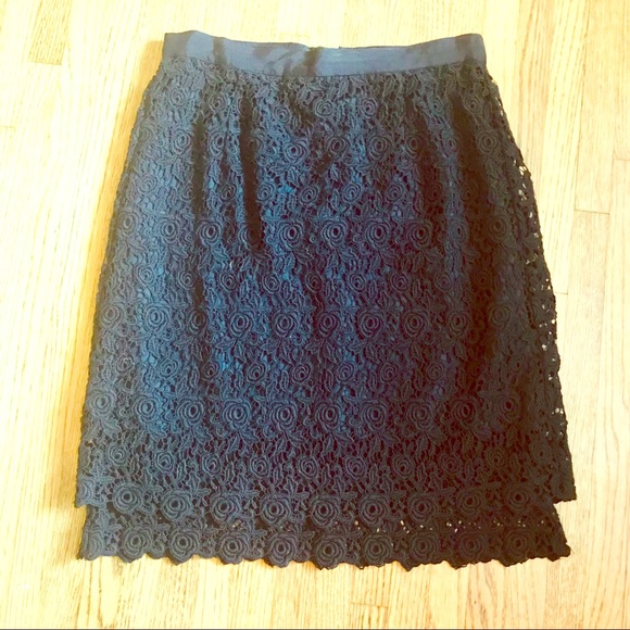 Anthropologie Dresses & Skirts - Anthropologie embroidered layered skirt.  Love!